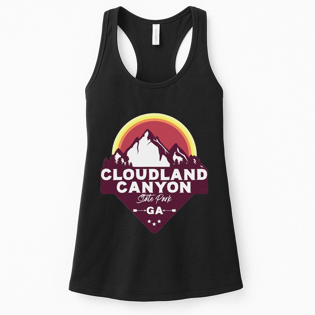 Cloudland Canyon State Park Georgia Ga Blue Ridge Mountains Womens Tank Top