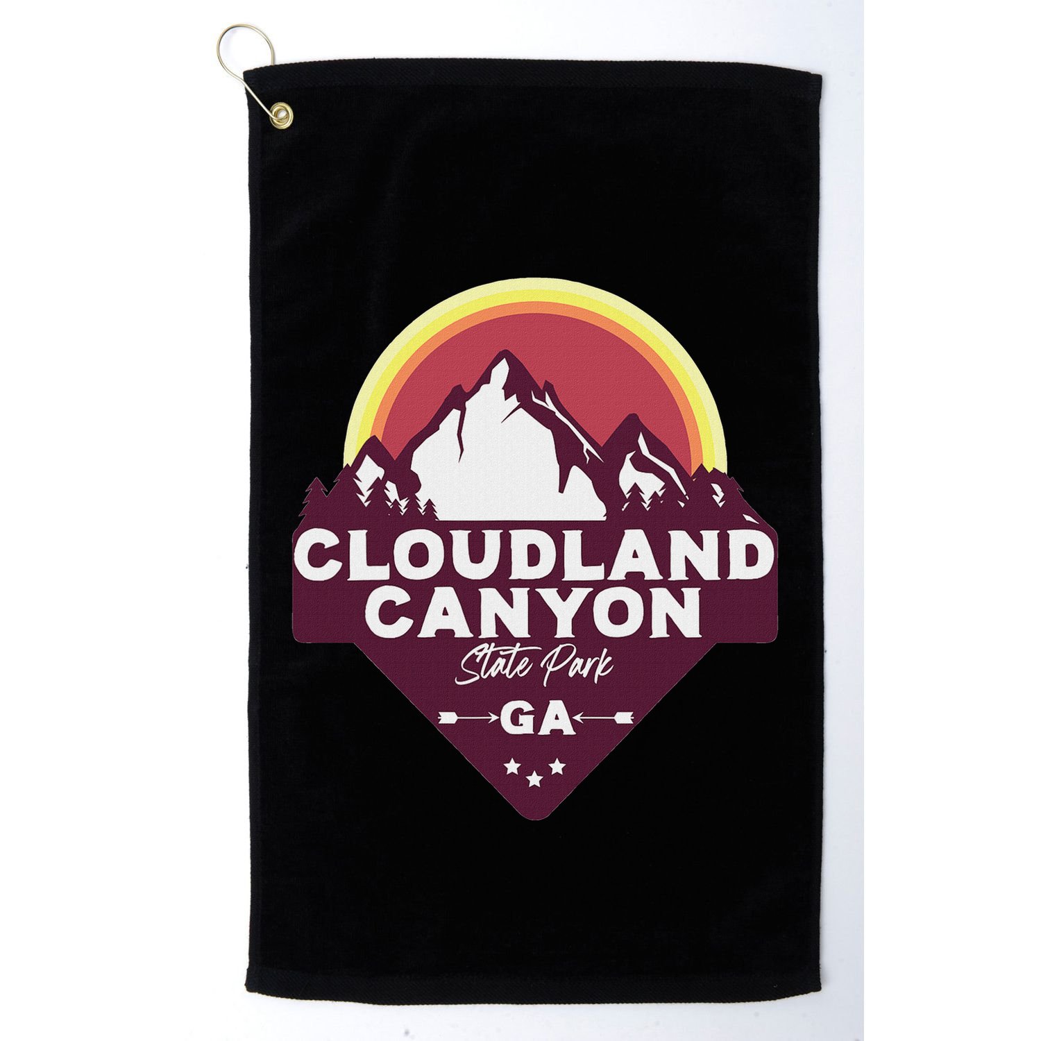 Cloudland Canyon State Park Georgia Ga Blue Ridge Mountains Golf Towel