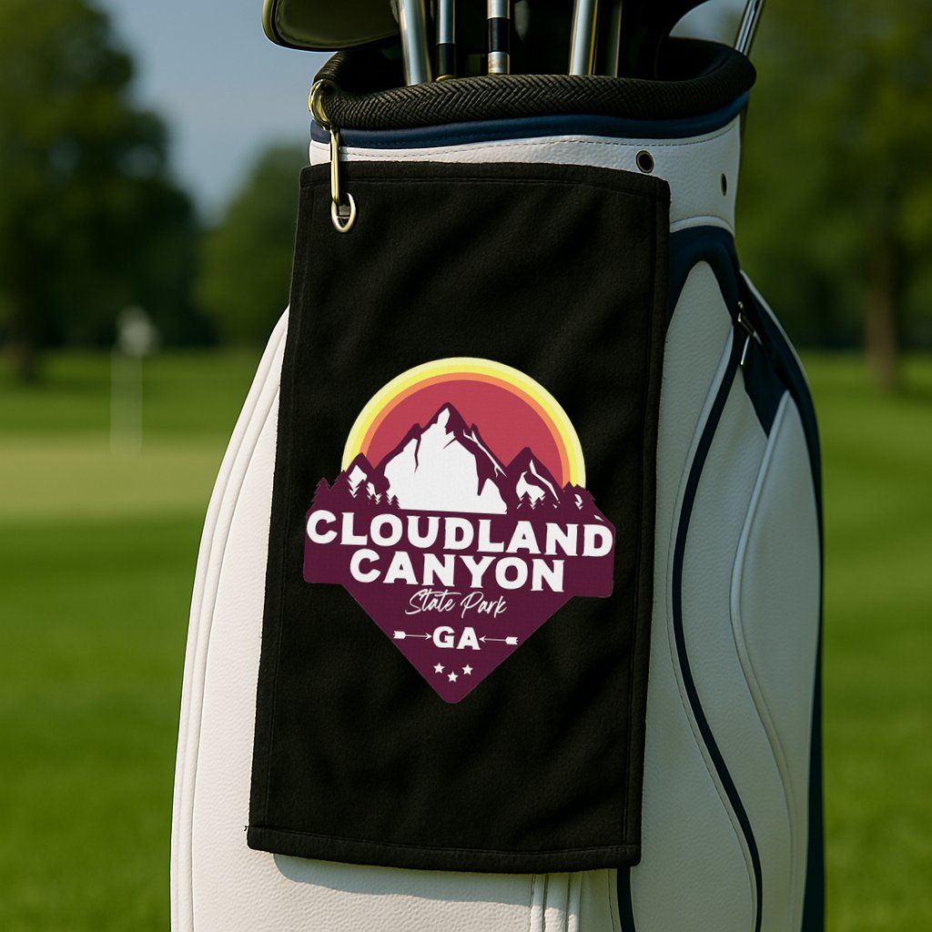 Cloudland Canyon State Park Georgia Ga Blue Ridge Mountains Golf Towel