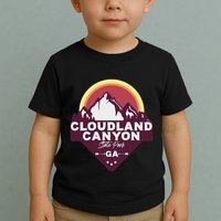 Cloudland Canyon State Park Georgia Ga Blue Ridge Mountains Toddler T-Shirt