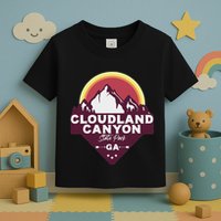 Cloudland Canyon State Park Georgia Ga Blue Ridge Mountains Toddler T-Shirt