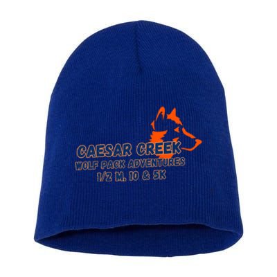 Caesar Creek State Park Gift Short Acrylic Beanie