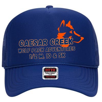 Caesar Creek State Park Gift High Crown Mesh Back Trucker Hat