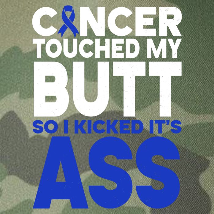 Colon Cancer Survivor Awareness Funny Legacy Tie Dye Trucker Hat