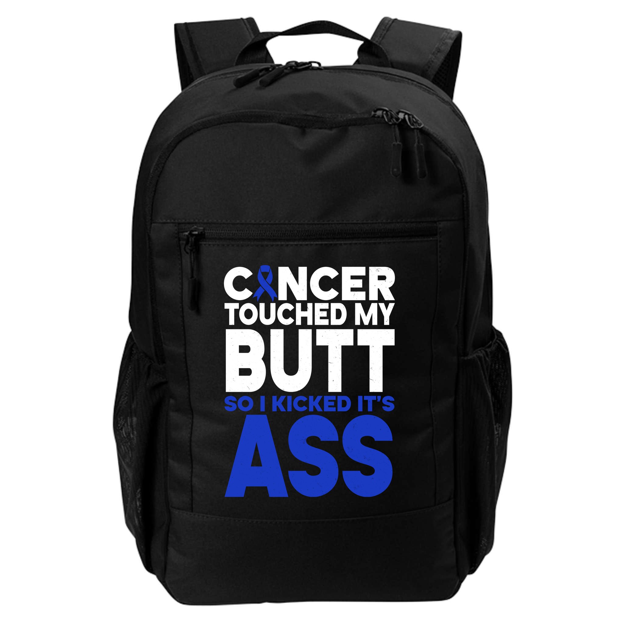 Colon Cancer Survivor Awareness Funny Backpack
