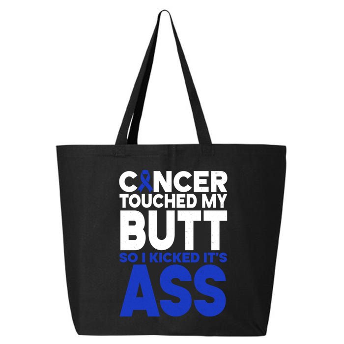 Colon Cancer Survivor Awareness Funny 25L Jumbo Tote