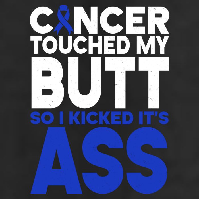 Colon Cancer Survivor Awareness Funny 25L Jumbo Tote