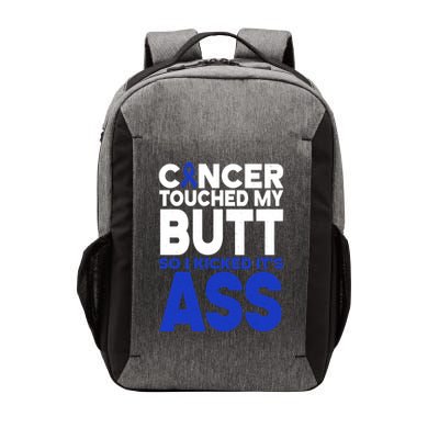 Colon Cancer Survivor Awareness Funny Vector Backpack