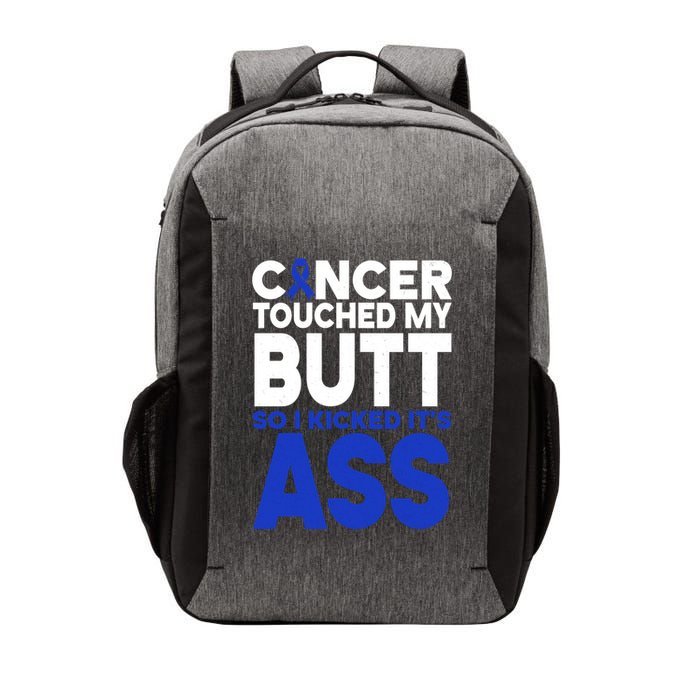Colon Cancer Survivor Awareness Funny Vector Backpack