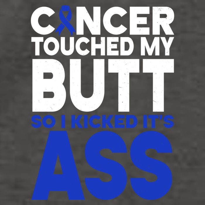 Colon Cancer Survivor Awareness Funny Vector Backpack