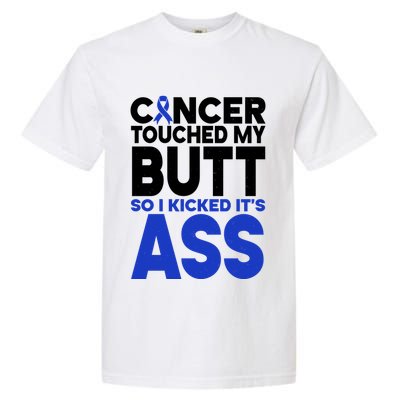 Colon Cancer Survivor Awareness Funny Garment-Dyed Heavyweight T-Shirt