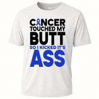Colon Cancer Survivor Awareness Funny Cooling Performance Crew T-Shirt