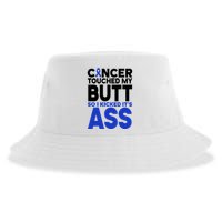 Colon Cancer Survivor Awareness Funny Sustainable Bucket Hat