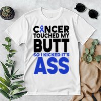 Colon Cancer Survivor Awareness Funny Premium T-Shirt