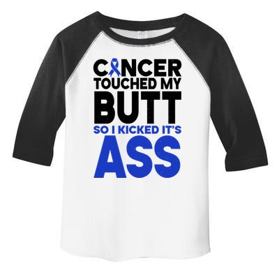Colon Cancer Survivor Awareness Funny Toddler Fine Jersey T-Shirt
