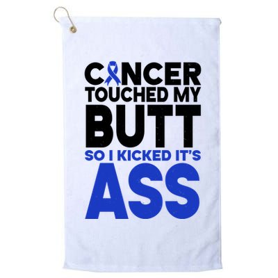 Colon Cancer Survivor Awareness Funny Golf Towel