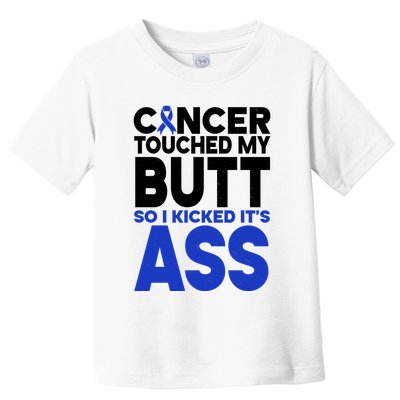Colon Cancer Survivor Awareness Funny Toddler T-Shirt