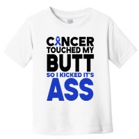 Colon Cancer Survivor Awareness Funny Toddler T-Shirt