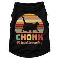 Chonk Cat Scale Meme Retro Oh Lawd He Comin Memes Doggie Tank