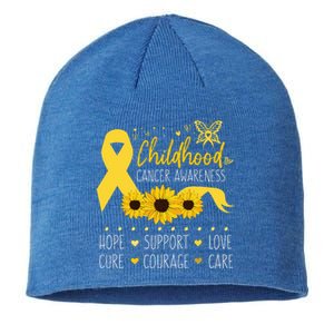 Childhood Cancer Support Family Childhood Cancer Awareness Sustainable Beanie