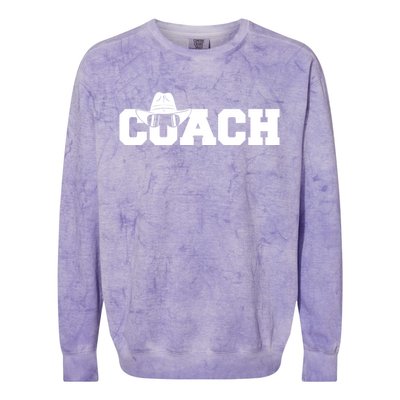 Coach Colorado Sports Logo Colorblast Crewneck Sweatshirt