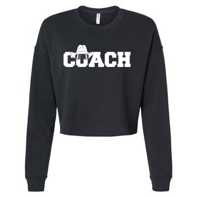Coach Colorado Sports Logo Cropped Pullover Crew