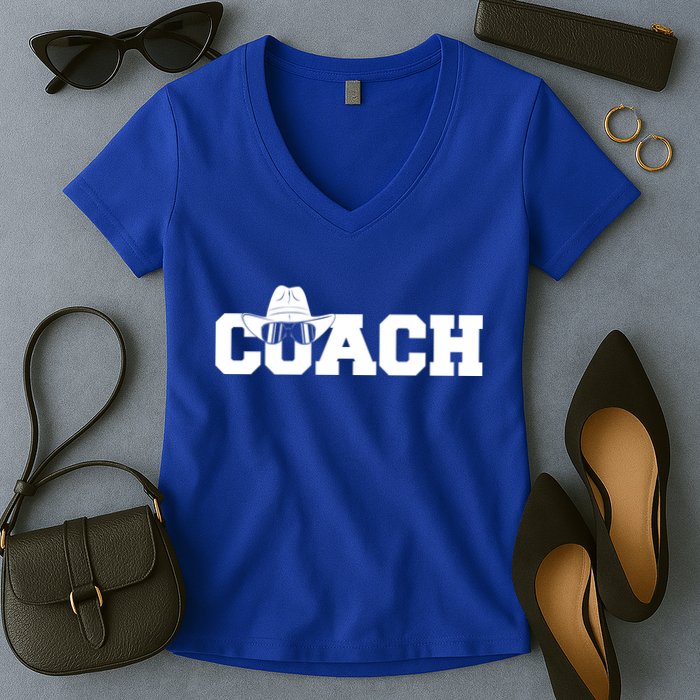 Coach Colorado Sports Logo Women's V-Neck T-Shirt