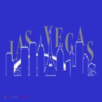 Capital City Skyline Silhouette Las Vegas Gift Tie-Dye T-Shirt