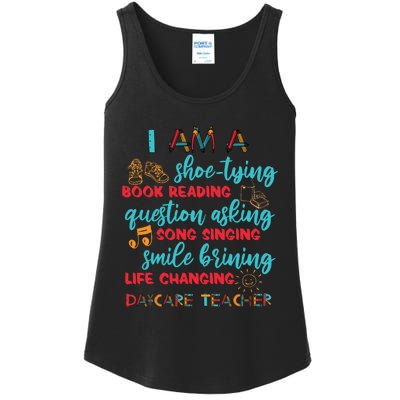 Child Care School Teacher Daycare Provider Ladies Essential Tank