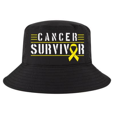 Childhood Cancer Survivor Cool Comfort Performance Bucket Hat