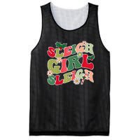 Cute Christmas Sleigh  Sleigh Retro Holiday Design Mesh Reversible Basketball Jersey Tank