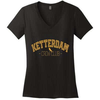 Crow Club Six Of Crows Sun Summoner Shadow Bone Women's V-Neck T-Shirt