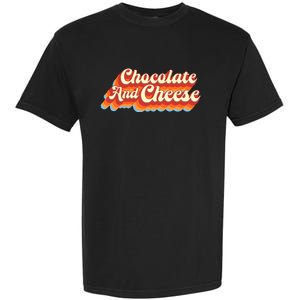 Chocolate & Cheese Script Garment-Dyed Heavyweight T-Shirt