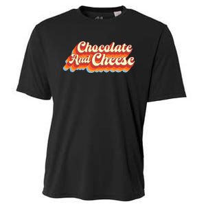 Chocolate & Cheese Script Cooling Performance Crew T-Shirt