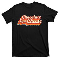 Chocolate & Cheese Script T-Shirt