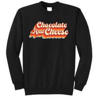 Chocolate & Cheese Script Tall Sweatshirt