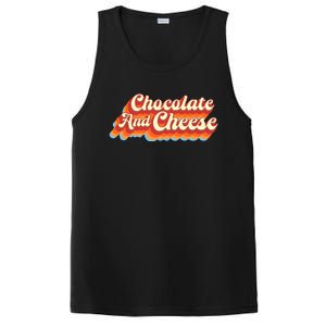 Chocolate & Cheese Script PosiCharge Competitor Tank