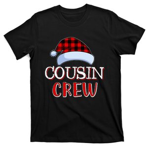 Cousin Crew Santa Family Matching Christmas Pajamas T-Shirt