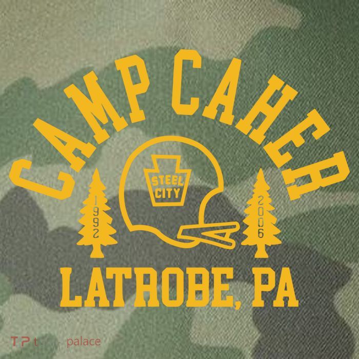 Camp Caher Steel City Latrobe Pa 1992 2006 Legacy Tie Dye Trucker Hat