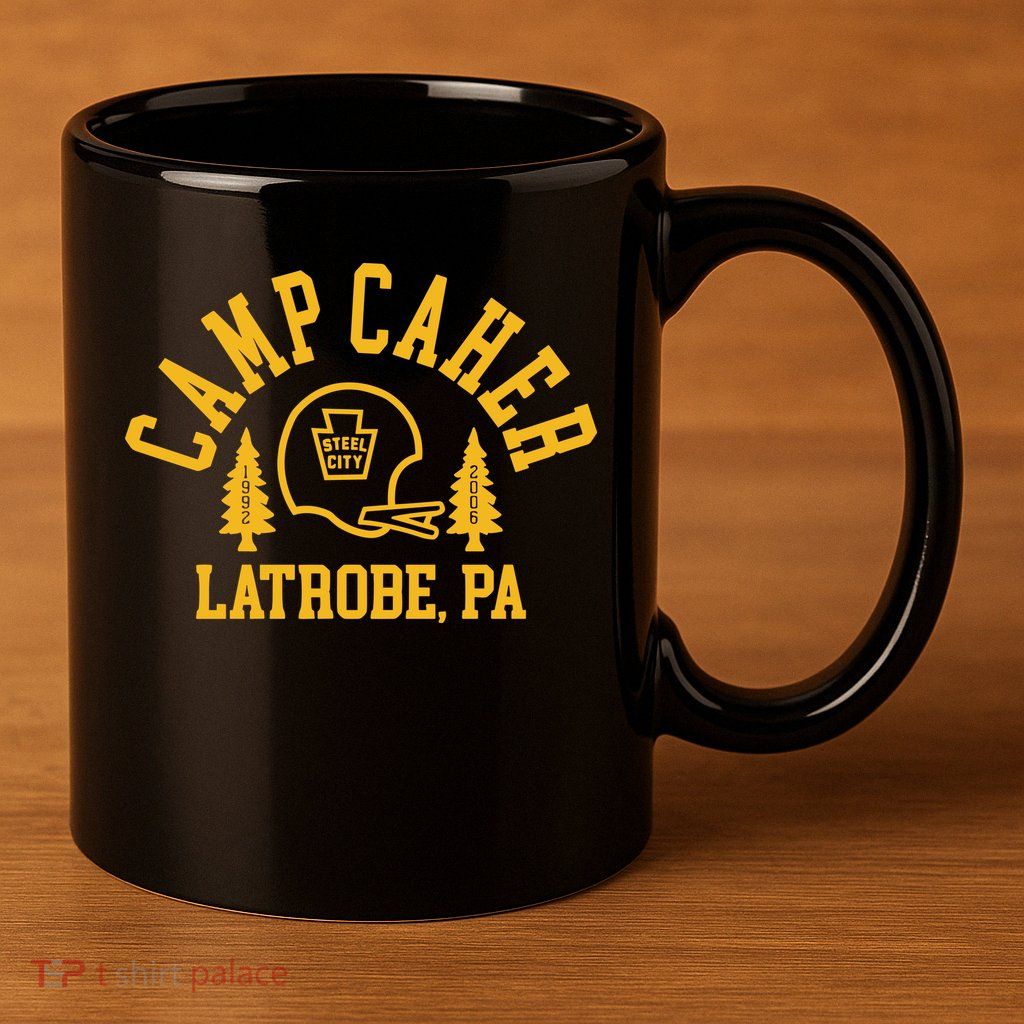 Camp Caher Steel City Latrobe Pa 1992 2006 11oz C Handle Ceramic Mug