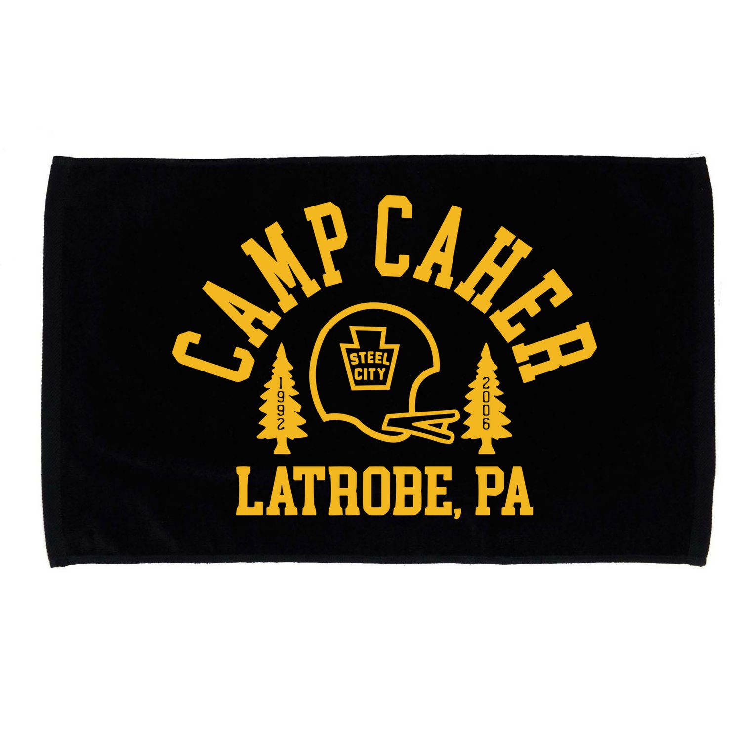 Camp Caher Steel City Latrobe Pa 1992 2006 Microfiber Hand Towel