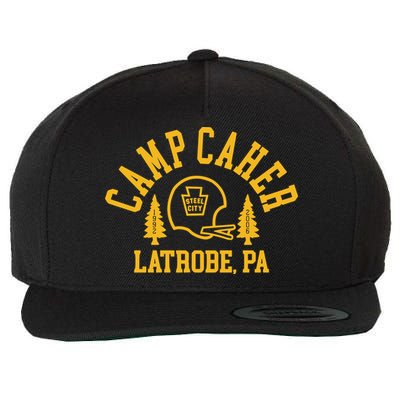 Camp Caher Steel City Latrobe Pa 1992 2006 Wool Snapback Cap