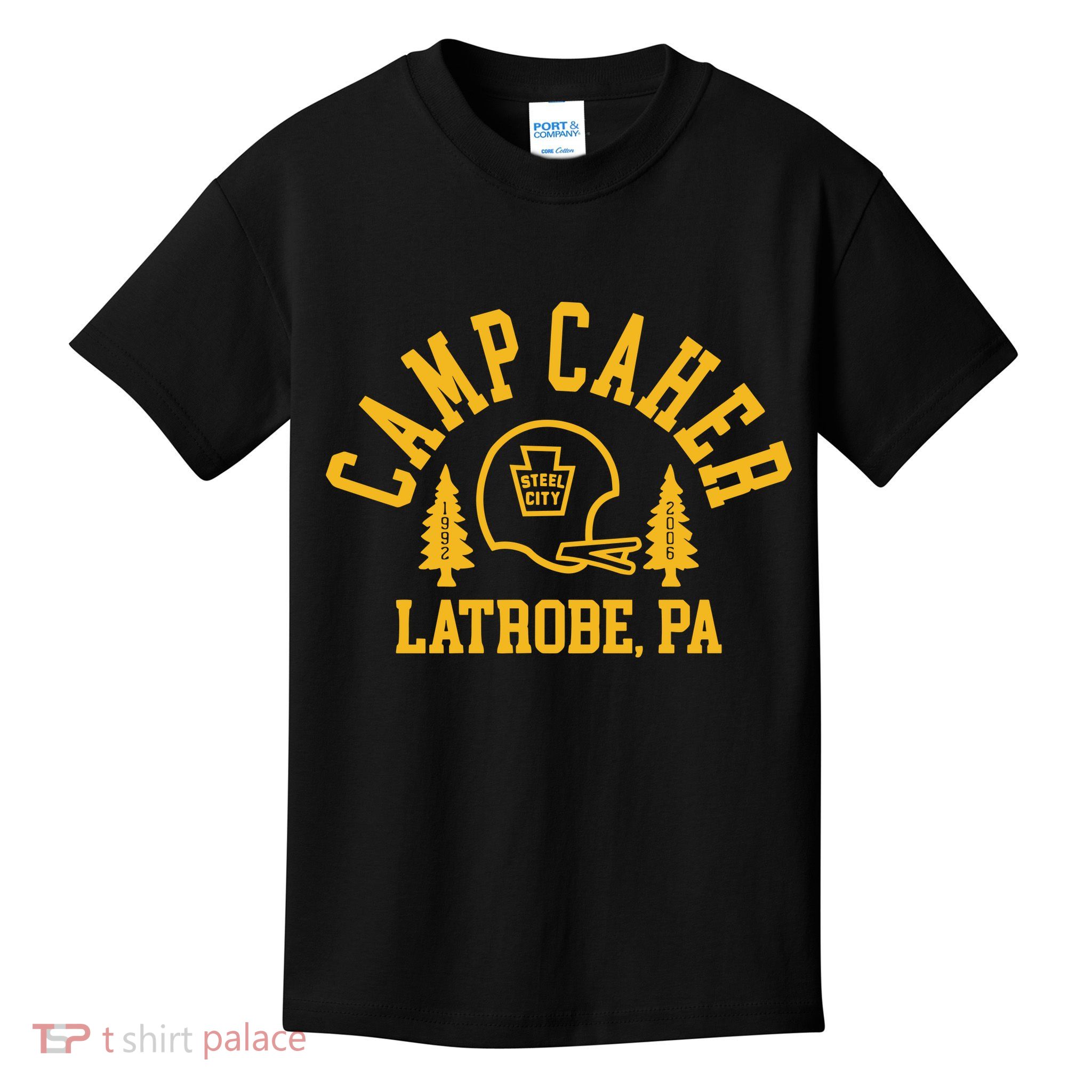 Camp Caher Steel City Latrobe Pa 1992 2006 Kids T-Shirt