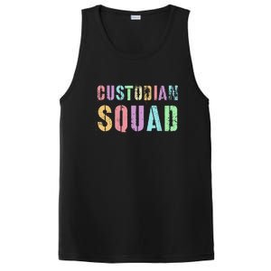 Cute Custodian Squad Cleaner Upkeep Cleanliness Facility PosiCharge Competitor Tank