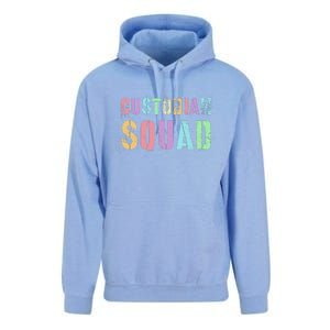 Cute Custodian Squad Cleaner Upkeep Cleanliness Facility Unisex Surf Hoodie