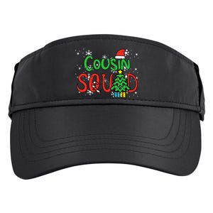 Christmas Cousin Squad Santa Hat Xmas Matching  Adult Drive Performance Visor