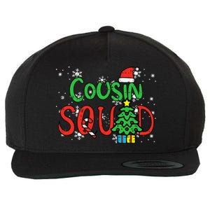 Christmas Cousin Squad Santa Hat Xmas Matching  Wool Snapback Cap