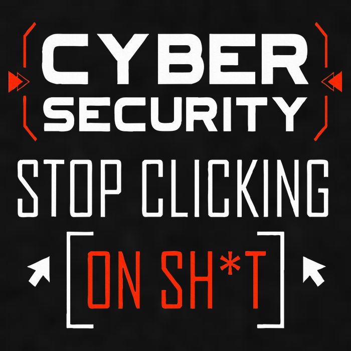 Cybersecurity Cyber Security DonT Click It Hacker Ladies PosiCharge Tri-Blend Wicking Tank