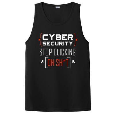 Cybersecurity Cyber Security DonT Click It Hacker PosiCharge Competitor Tank