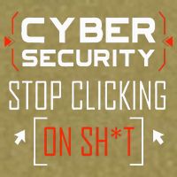 Cybersecurity Cyber Security DonT Click It Hacker Garment-Dyed Women's Muscle Tee